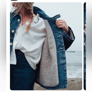 Rudy Jude Shetland Lined Big Jean Jacket